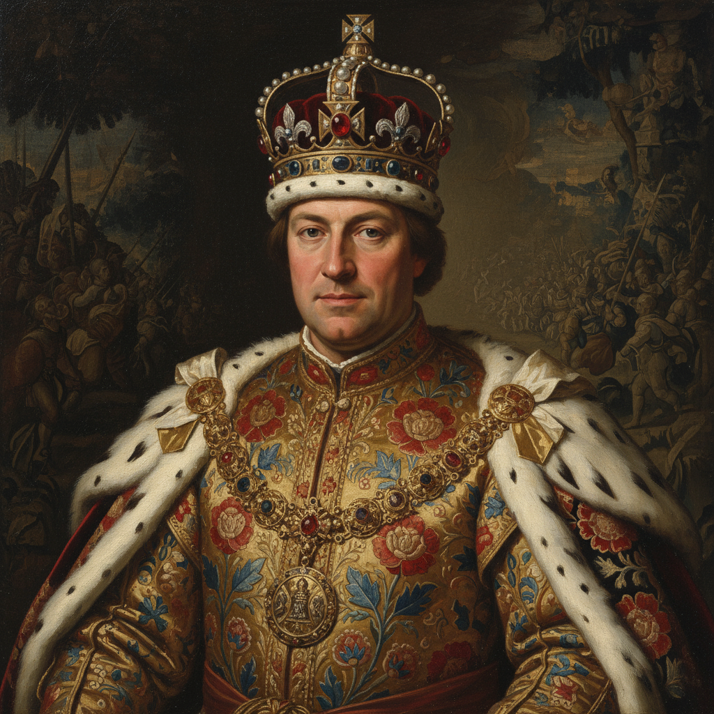 Tudor Male in England Robes